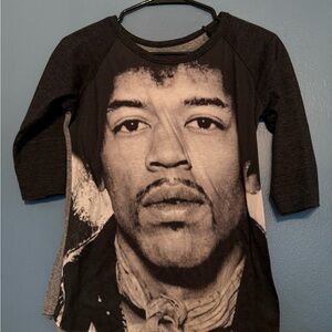Jimmy Hendrix quarter sleeve shirt